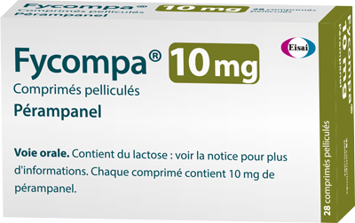 Photo de conditionnement <span class='vidalbox-gamme-product'>(FYCOMPA 10 mg cp pellic)</span>