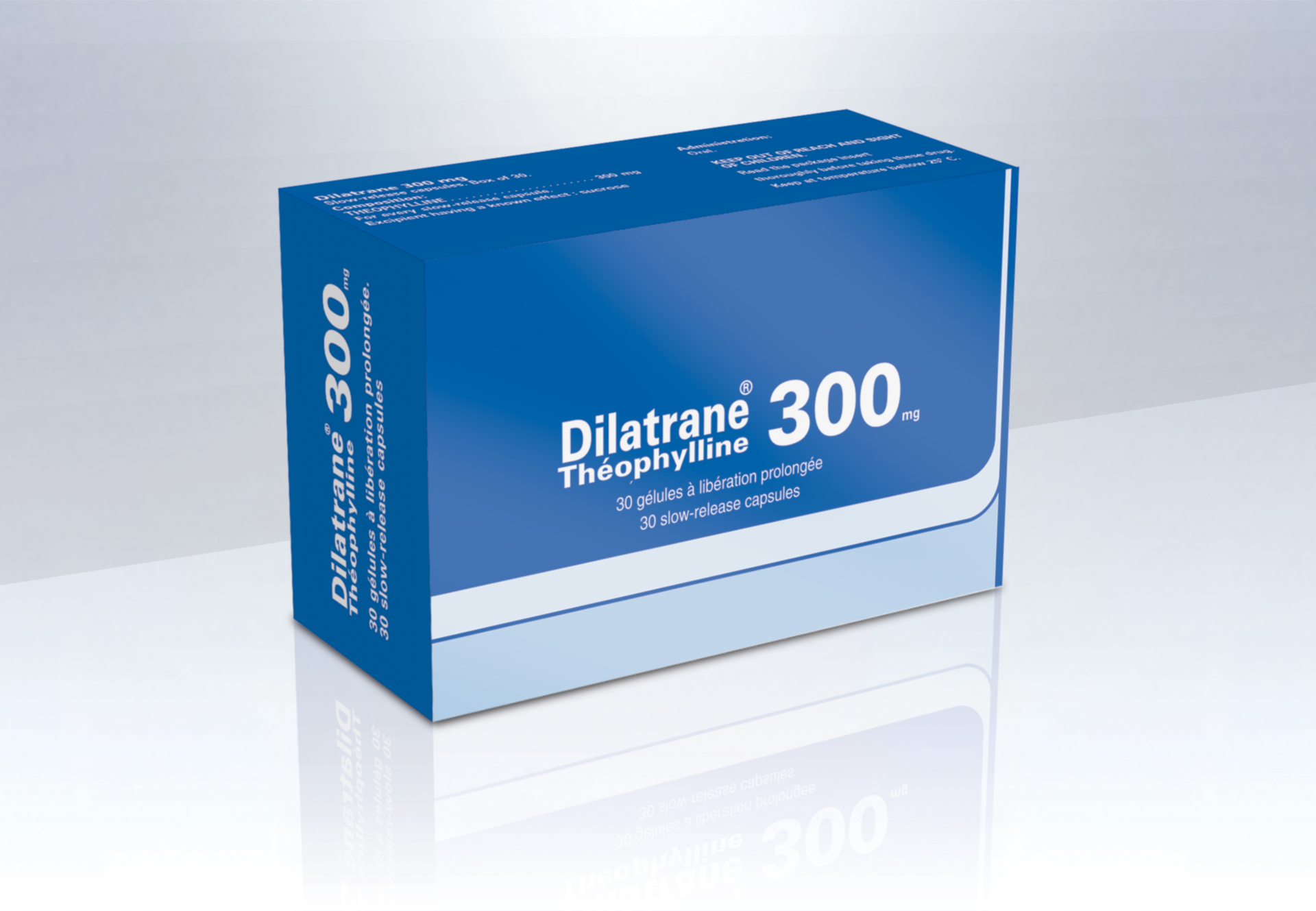 Photo de conditionnement <span class='vidalbox-gamme-product'>(DILATRANE 300 mg gél LP)</span>