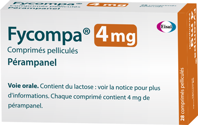 Photo de conditionnement <span class='vidalbox-gamme-product'>(FYCOMPA 4 mg cp pellic)</span>