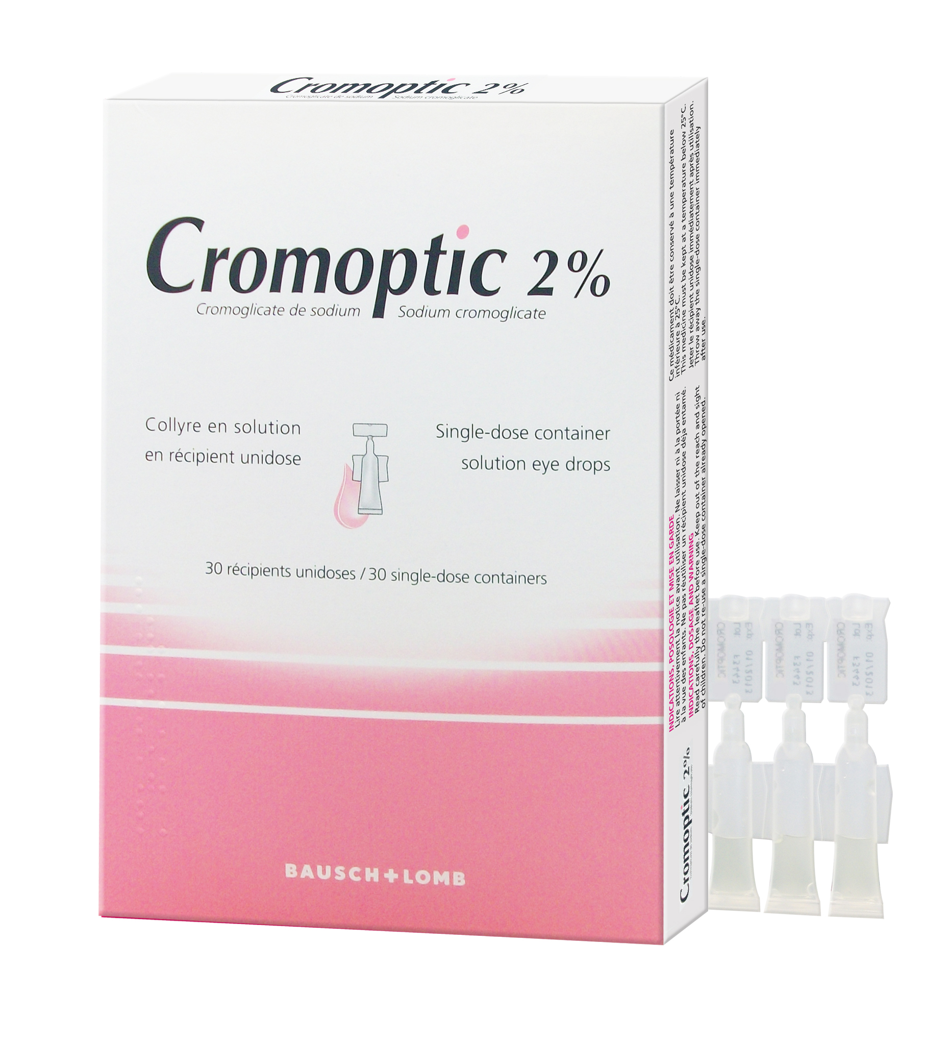 Photo de conditionnement <span class='vidalbox-gamme-product'>(CROMOPTIC 2 % collyre sol récip unidose)</span>