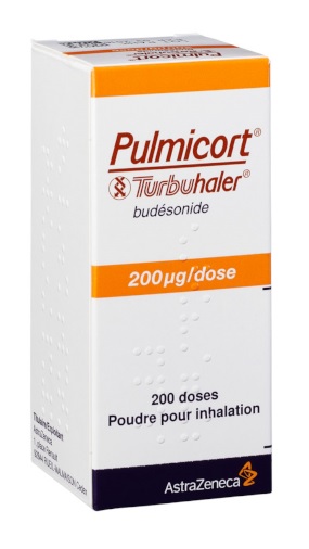 Photo de conditionnement <span class='vidalbox-gamme-product'>(PULMICORT TURBUHALER 200 µg/dose pdre pour inhalation)</span>