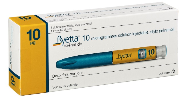 Photo de conditionnement <span class='vidalbox-gamme-product'>(BYETTA 10 µg sol inj en stylo prérempli)</span>