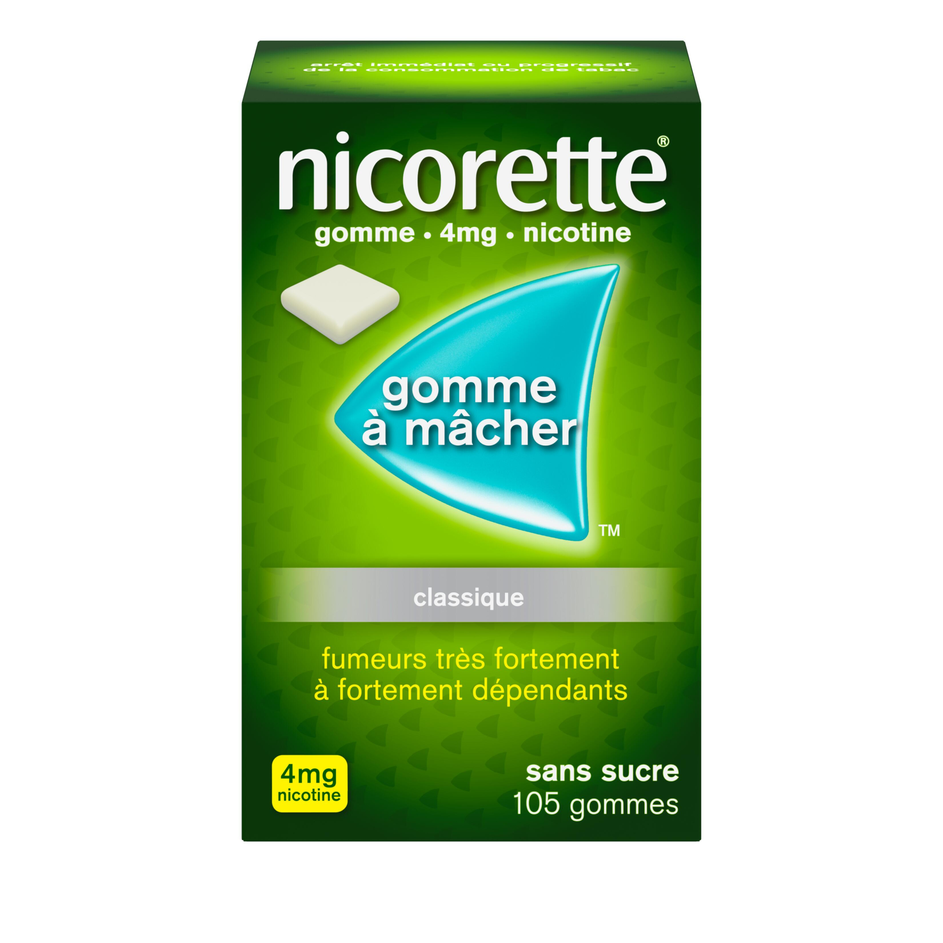 Photo de conditionnement <span class='vidalbox-gamme-product'>(NICORETTE 4 mg gomm mâcher médic sans sucre édulcorée au sorbitol)</span>