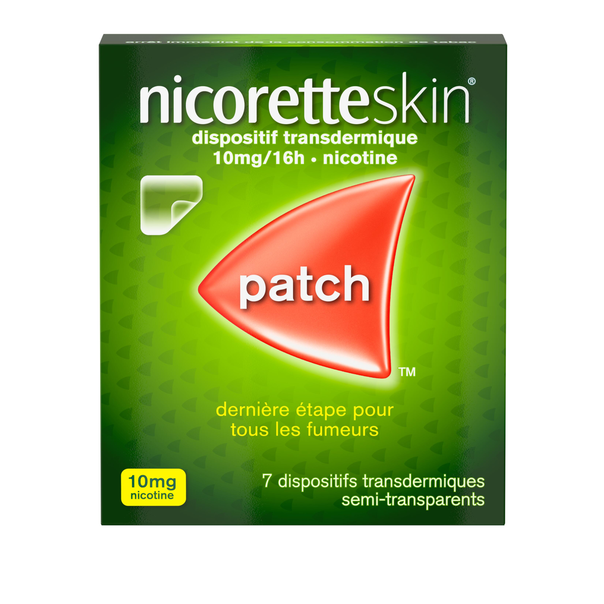 Photo de conditionnement <span class='vidalbox-gamme-product'>(NICORETTESKIN 10 mg/16 h disp transderm)</span>