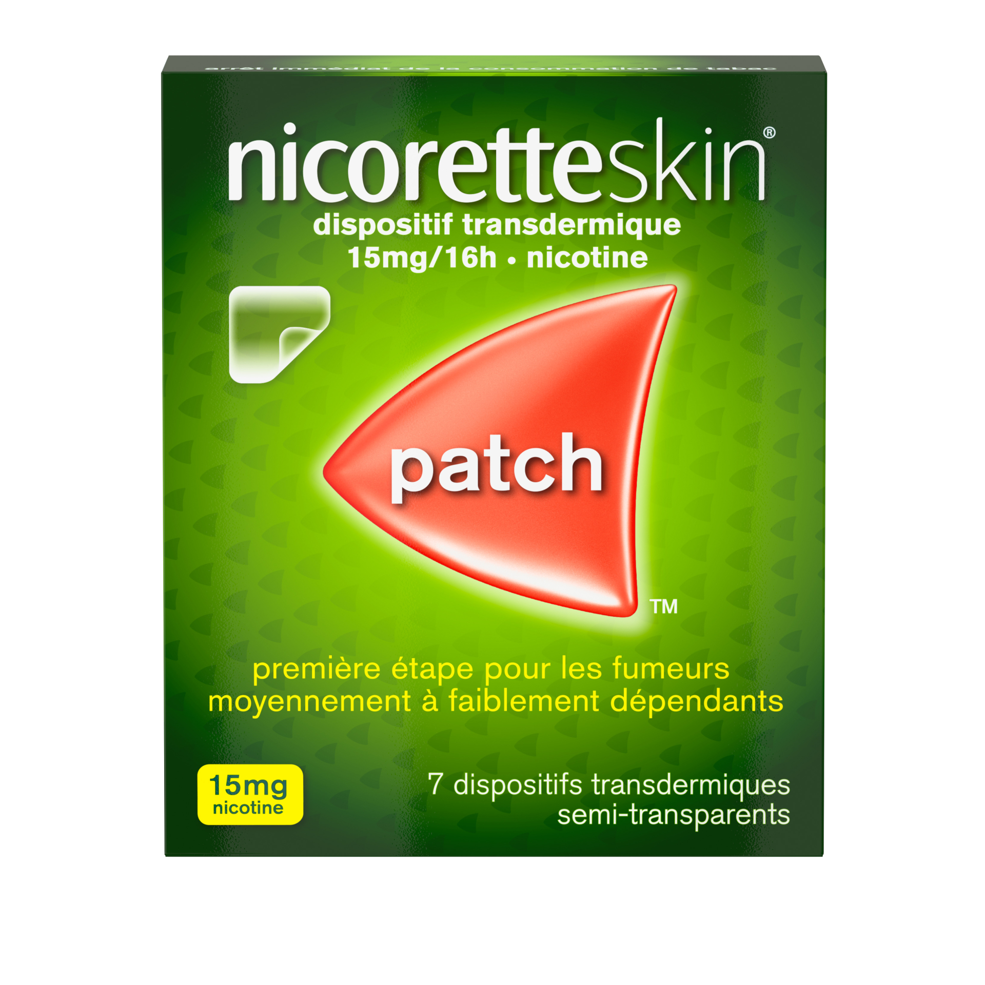Photo de conditionnement <span class='vidalbox-gamme-product'>(NICORETTESKIN 15 mg/16 h disp transderm)</span>