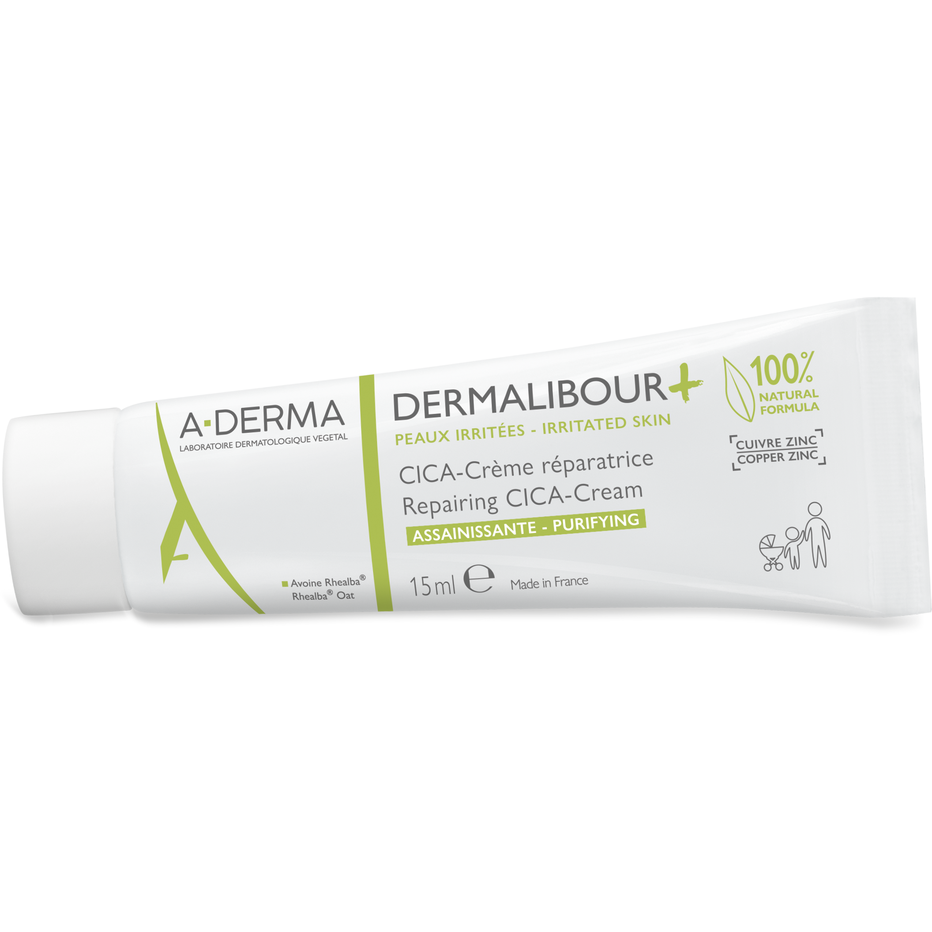 A-Derma Dermalibour + Cica Repair Cream 15ml