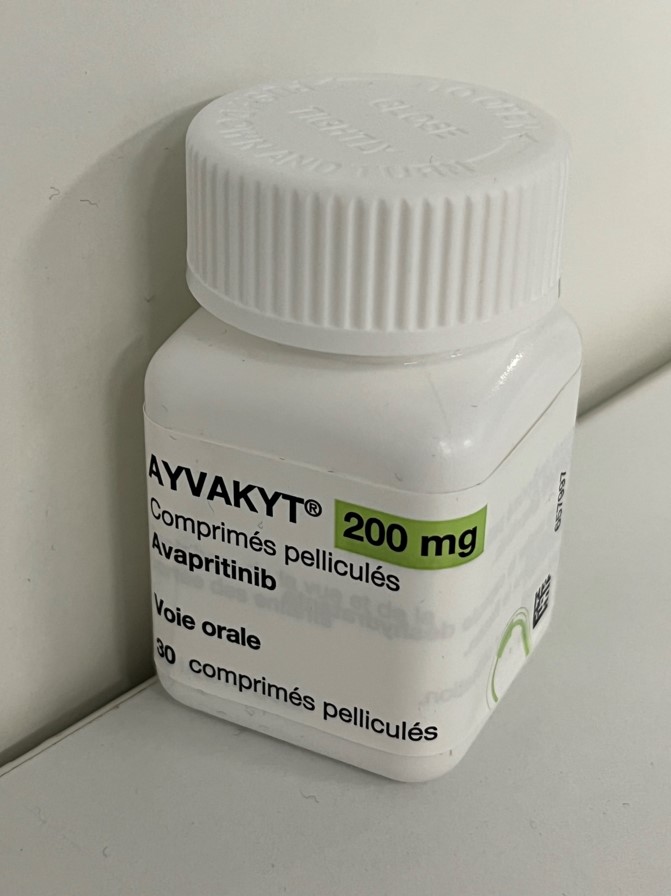 Photo de galénique <span class='vidalbox-gamme-product'>(AYVAKYT 200 mg cp pellic)</span>