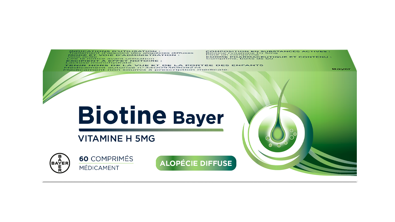 Photo de conditionnement <span class='vidalbox-gamme-product'>(BIOTINE BAYER 5 mg cp)</span>