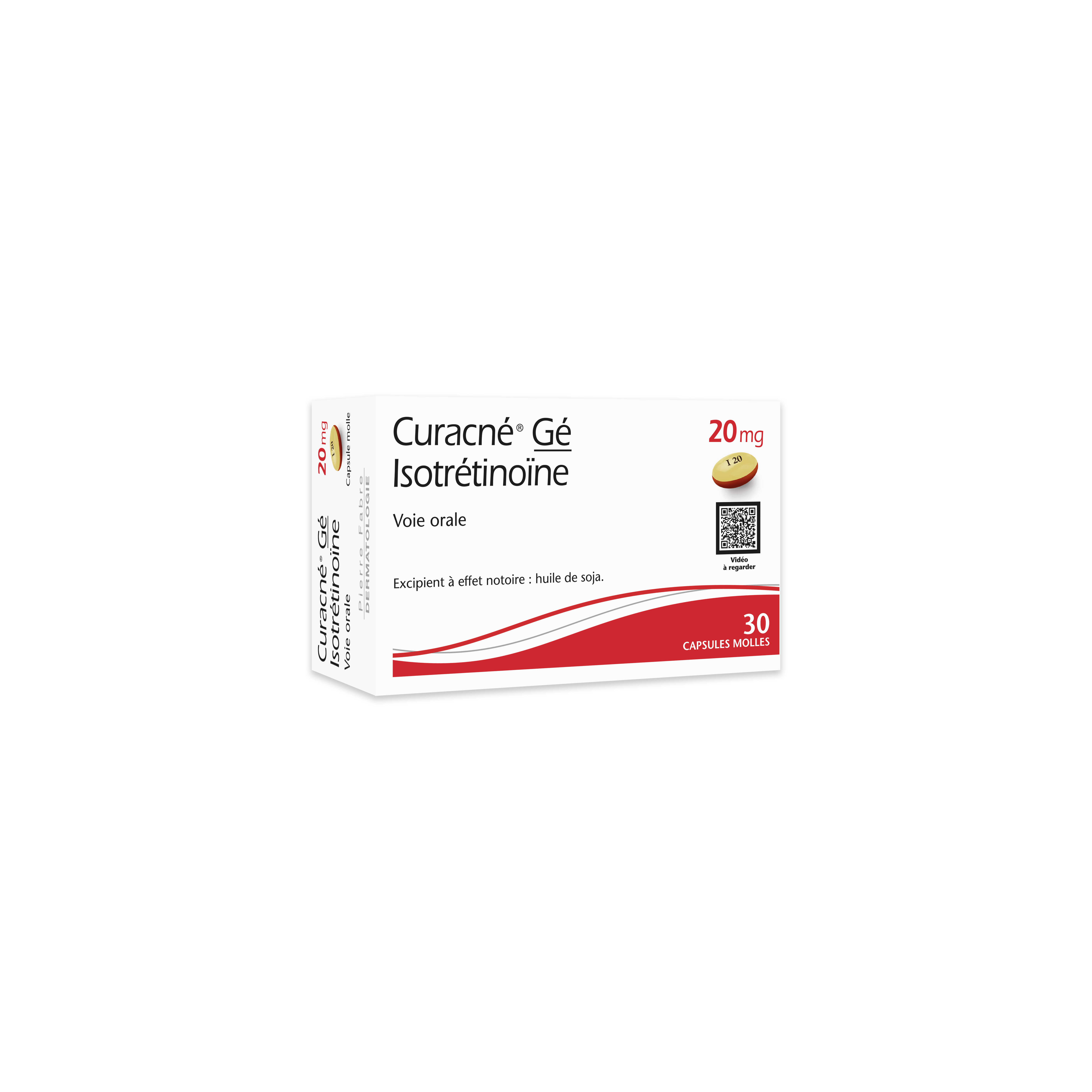 Photo de conditionnement <span class='vidalbox-gamme-product'>(CURACNE 20 mg caps molle)</span>