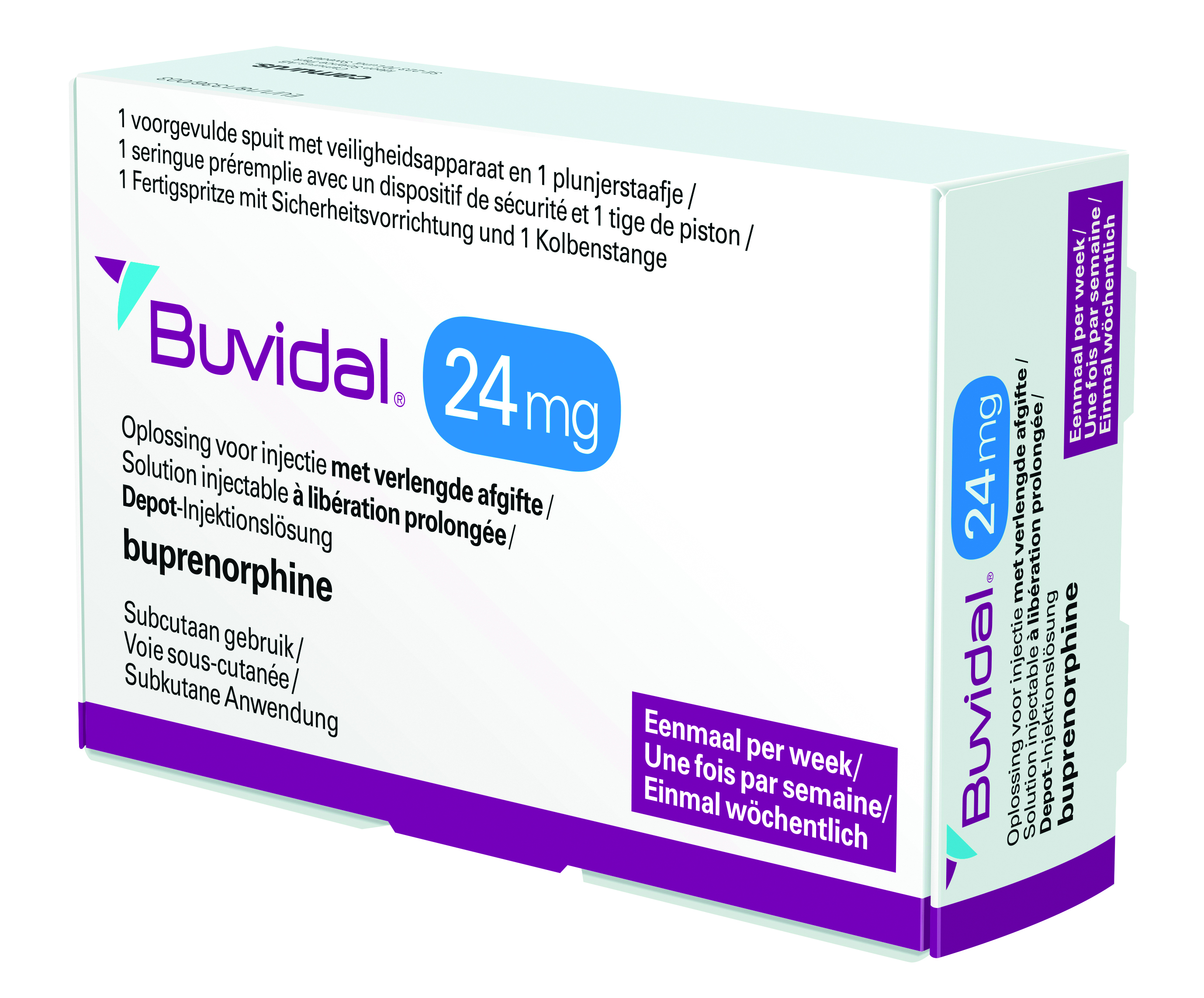 Photo de conditionnement <span class='vidalbox-gamme-product'>(BUVIDAL 24 mg sol inj à libération prolongée)</span>