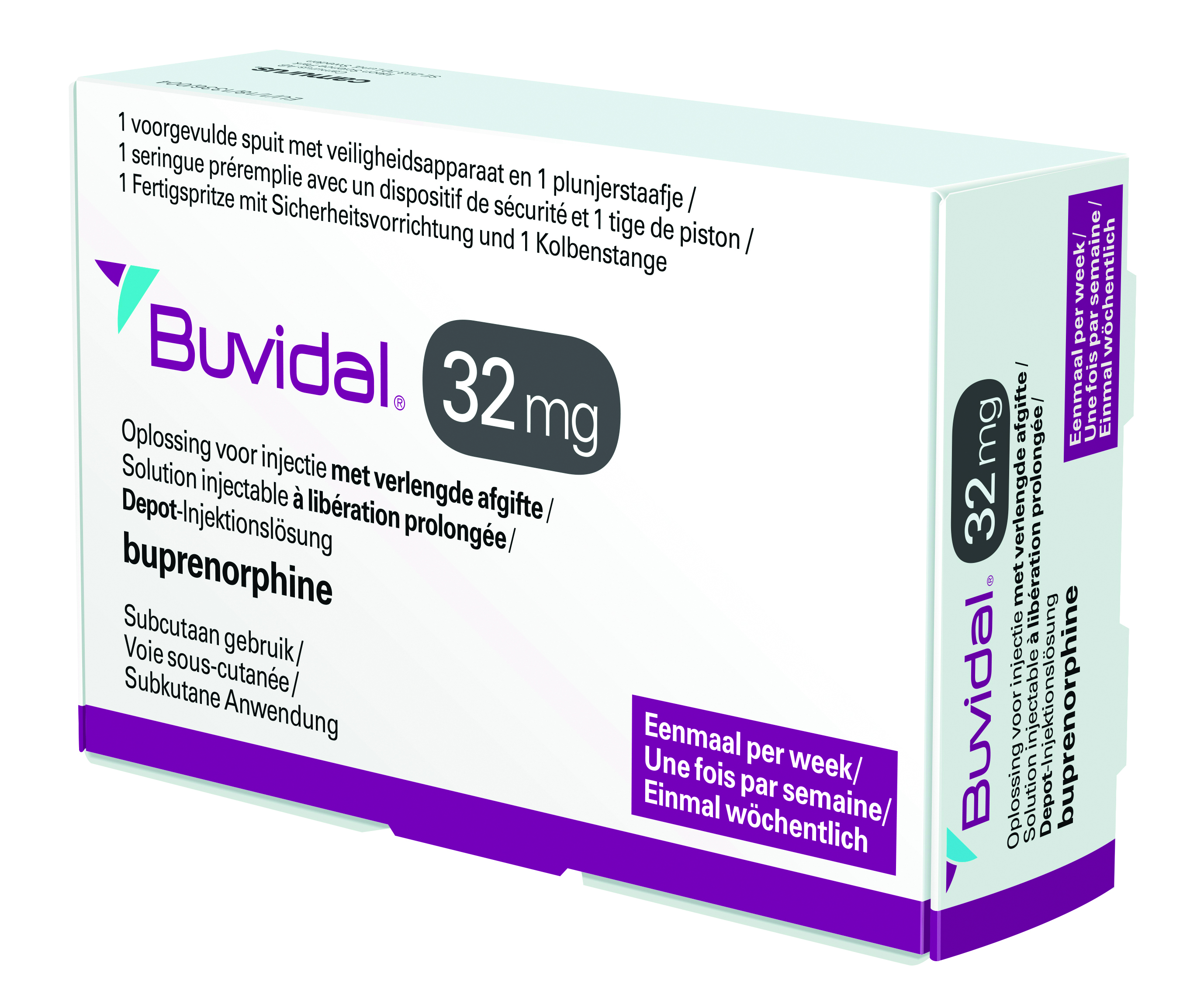 Photo de conditionnement <span class='vidalbox-gamme-product'>(BUVIDAL 32 mg sol inj à libération prolongée)</span>