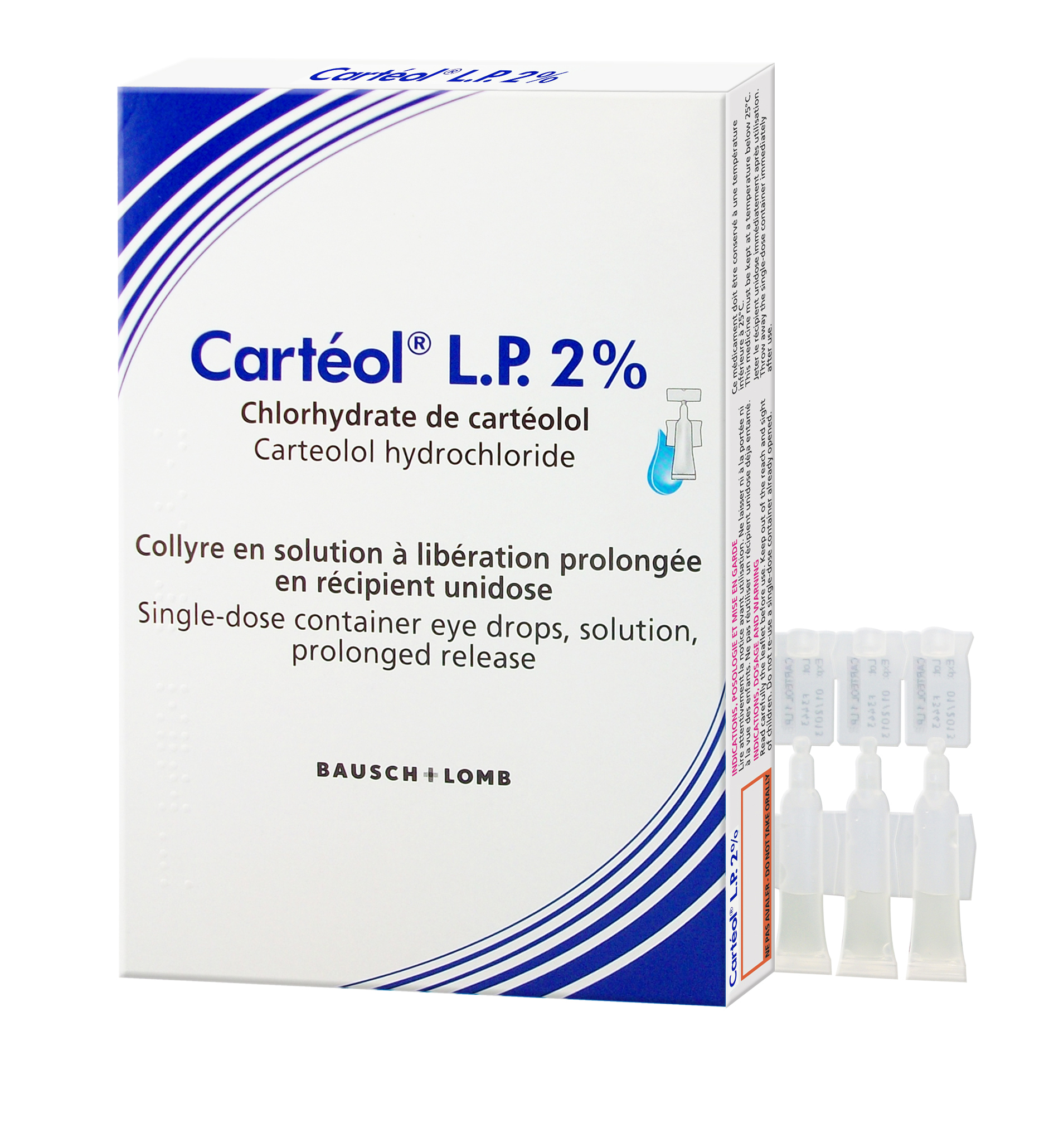 Photo de conditionnement <span class='vidalbox-gamme-product'>(CARTEOL LP 2 % collyre LP récip unidose)</span>