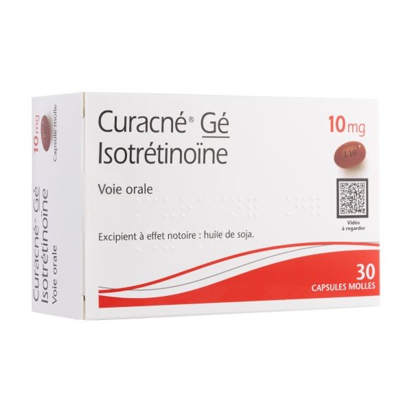 Photo de conditionnement <span class='vidalbox-gamme-product'>(CURACNE 10 mg caps molle)</span>