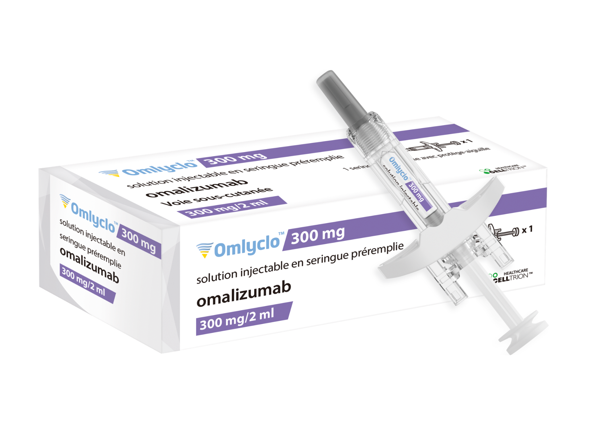 Photo de conditionnement <span class='vidalbox-gamme-product'>(OMLYCLO 300 mg sol inj ser préremplie)</span>