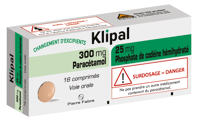 Photo de conditionnement <span class='vidalbox-gamme-product'>(KLIPAL 300 mg/25 mg cp)</span>