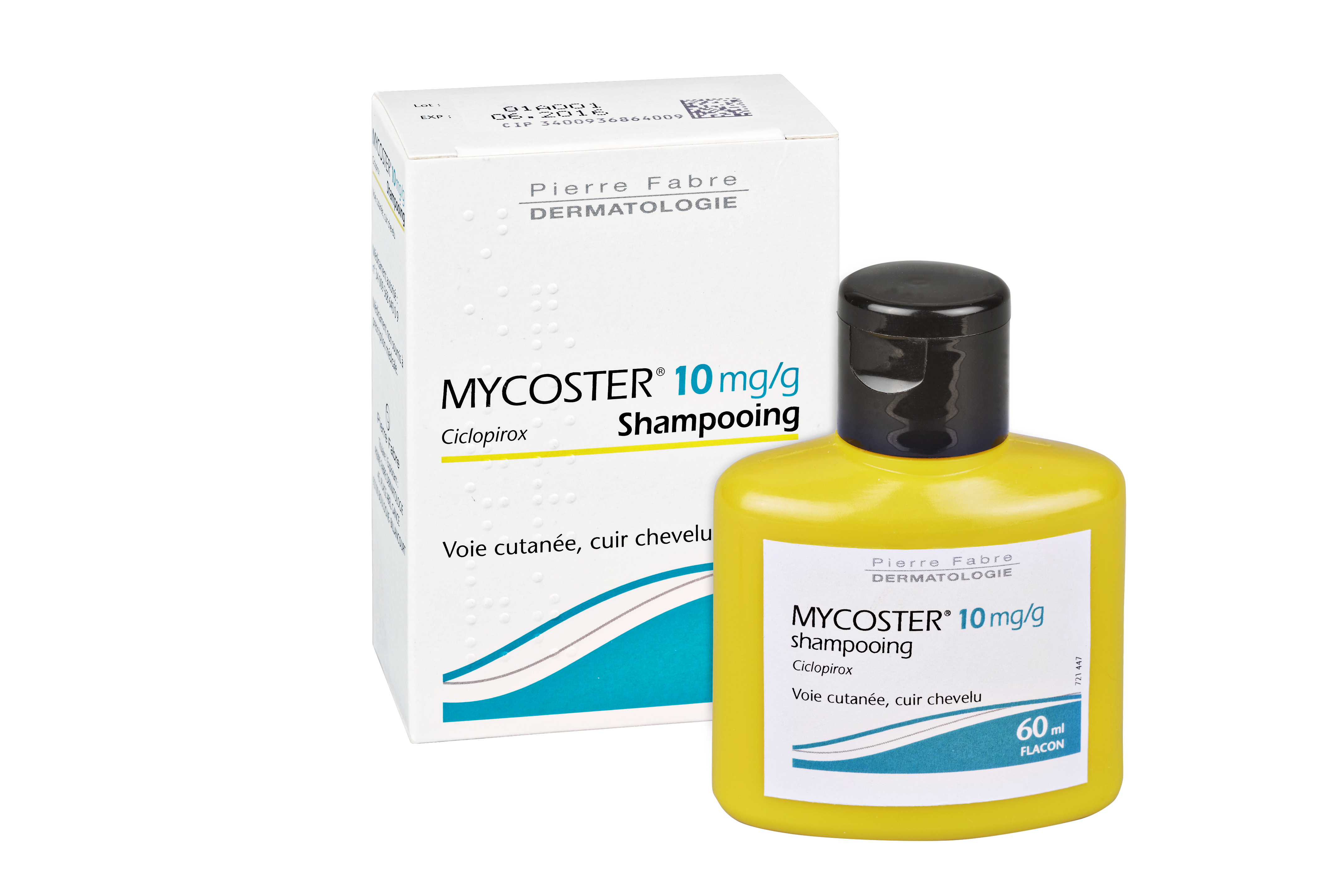 Photo de conditionnement <span class='vidalbox-gamme-product'>(MYCOSTER 10 mg/g shampooing)</span>