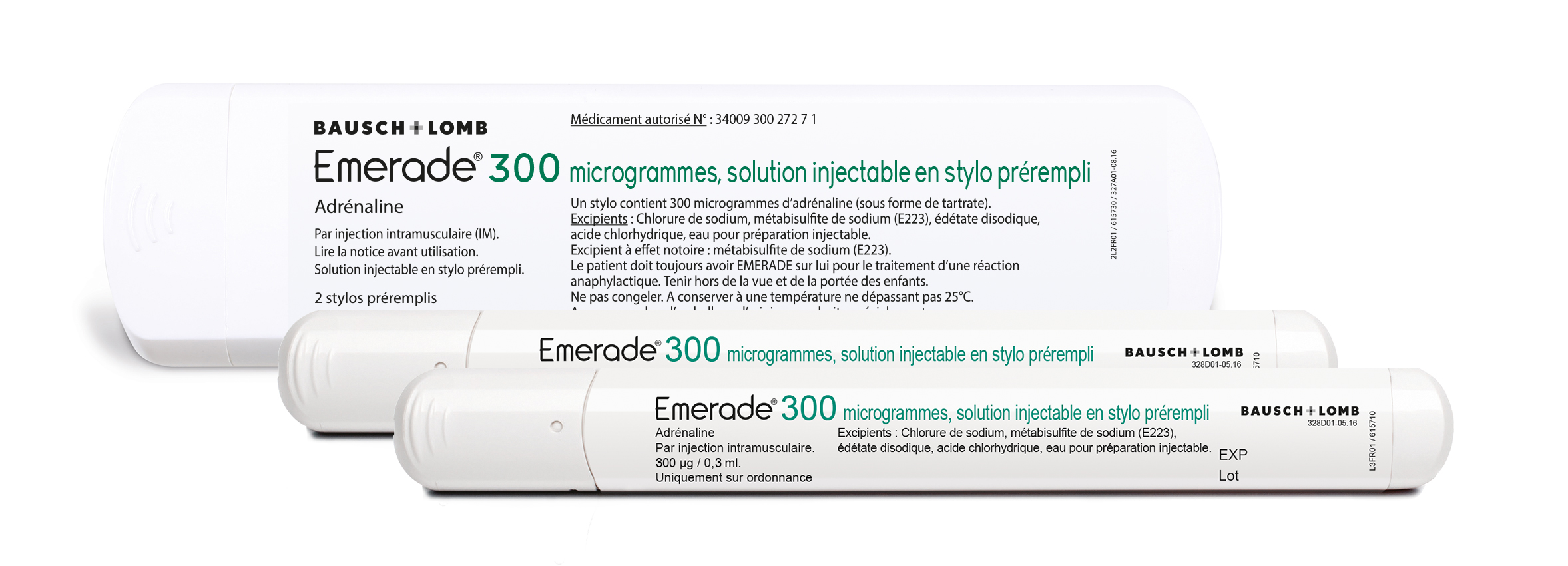 Photo de conditionnement <span class='vidalbox-gamme-product'>(EMERADE 300 µg sol inj en stylo prérempli)</span>