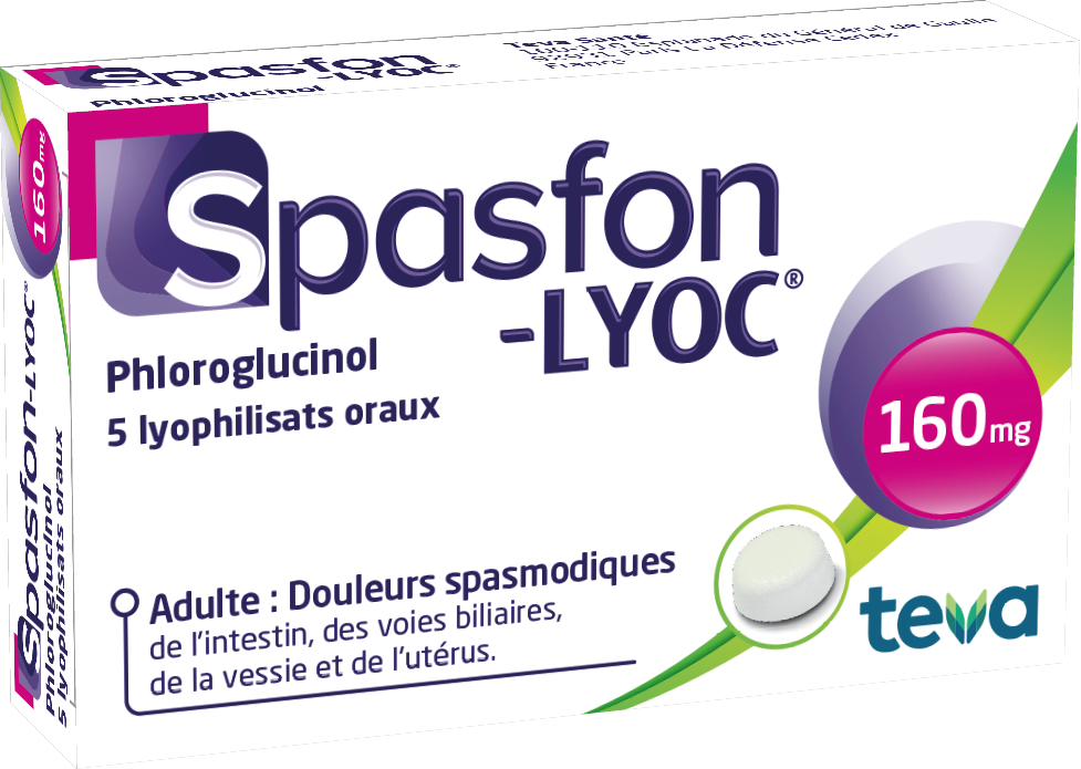 Photo de conditionnement <span class='vidalbox-gamme-product'>(SPASFON LYOC 160 mg lyoph oral)</span>