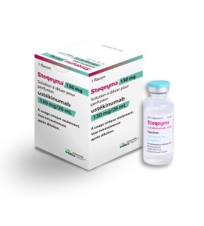 Photo de conditionnement <span class='vidalbox-gamme-product'>(STEQEYMA 130 mg sol diluer p perf)</span>