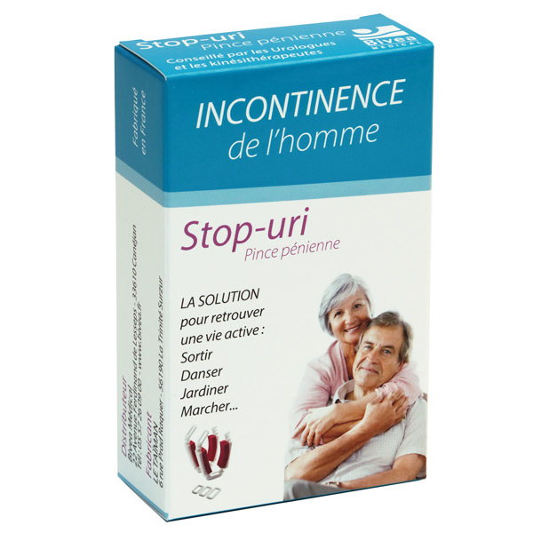 Pince pénienne Stop Uri contre l'incontinence - Lot de 2