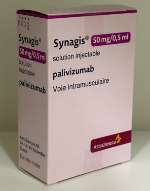 Photo de conditionnement <span class='vidalbox-gamme-product'>(SYNAGIS 50 mg/0,5 ml sol inj)</span>