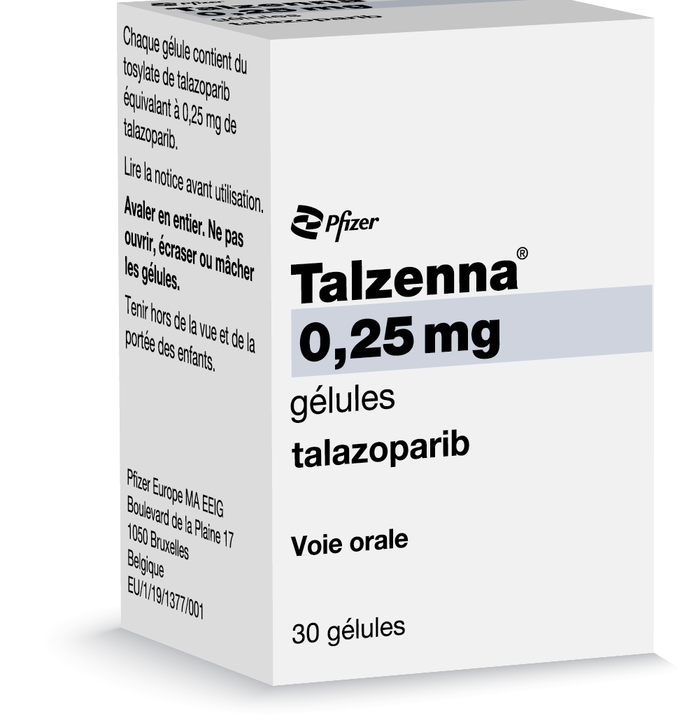 Photo de conditionnement <span class='vidalbox-gamme-product'>(TALZENNA 0,25 mg gél)</span>