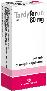 Photo de conditionnement <span class='vidalbox-gamme-product'>(TARDYFERON 80 mg cp pellic)</span>